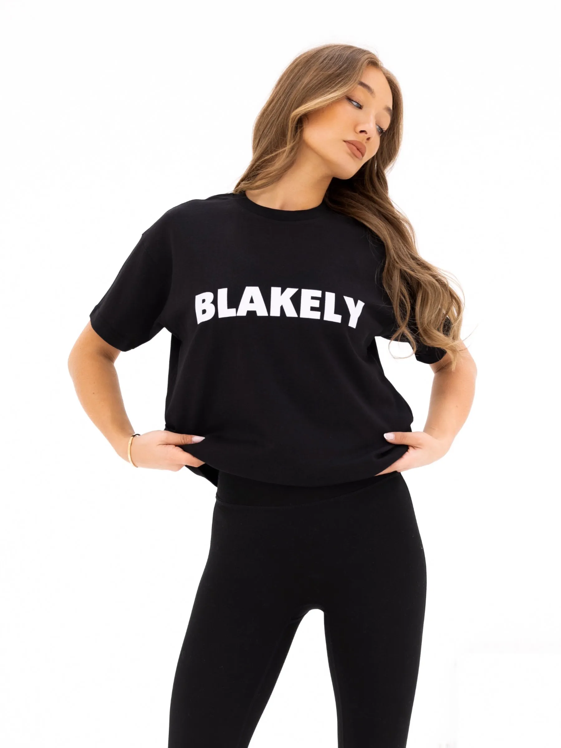 Studio Oversized T-Shirt - Black Layering Options Daily Favorite