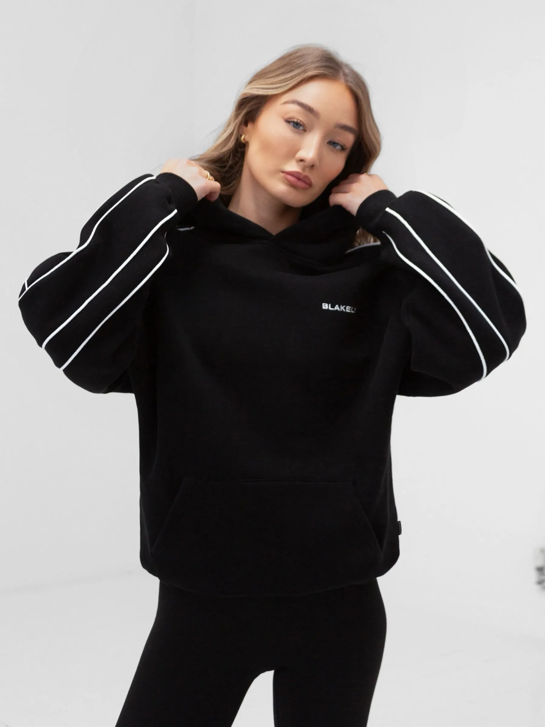 Apex Pro Oversized Hoodie - Black City Smart