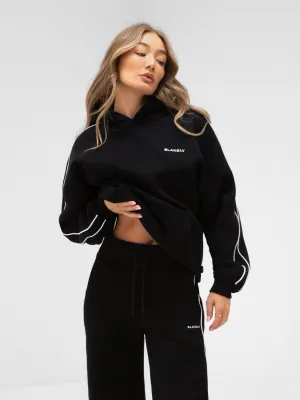 Lounging At Home Apex Pro Oversized Hoodie - Black