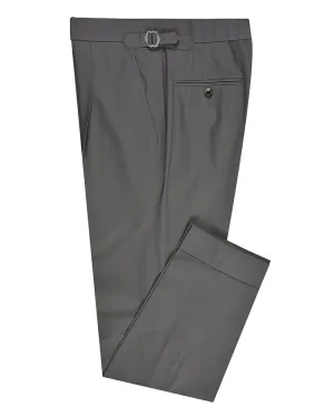 Light wash Ash Grey Cotton Twill Dress Pant