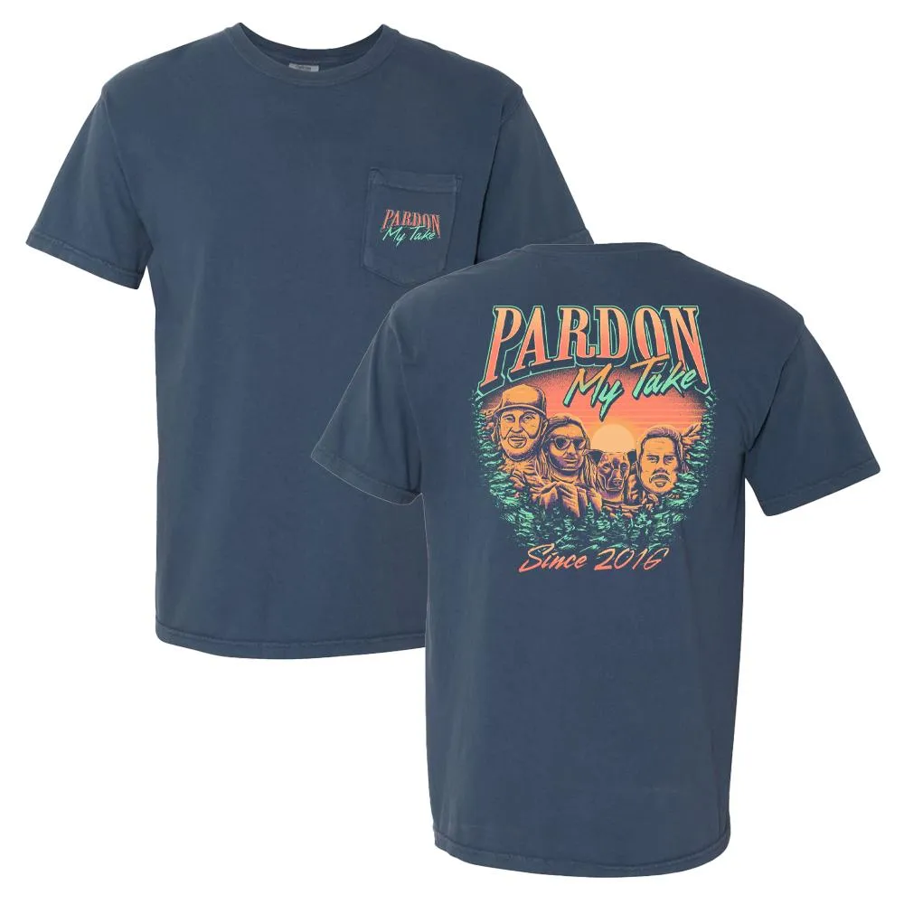 PMT Mount Rushmore Pocket Tee Comfy Layer