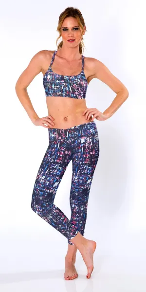 Soft Design Spandex sports outfit Waterfall Bra