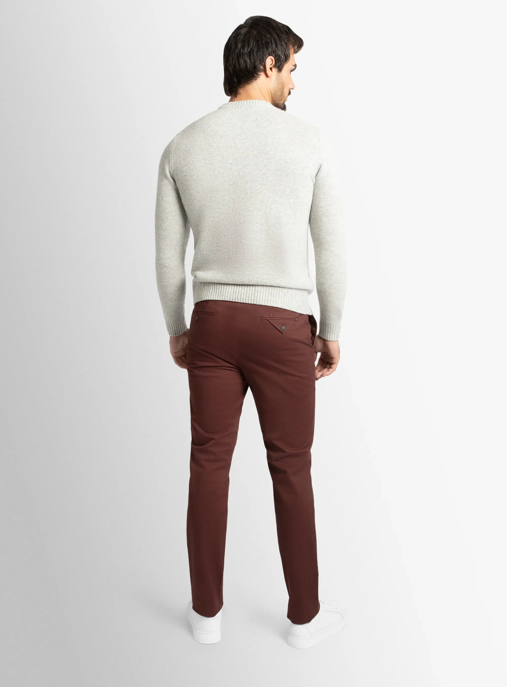 Carmine Ruby Red Chino ComfortWaistband