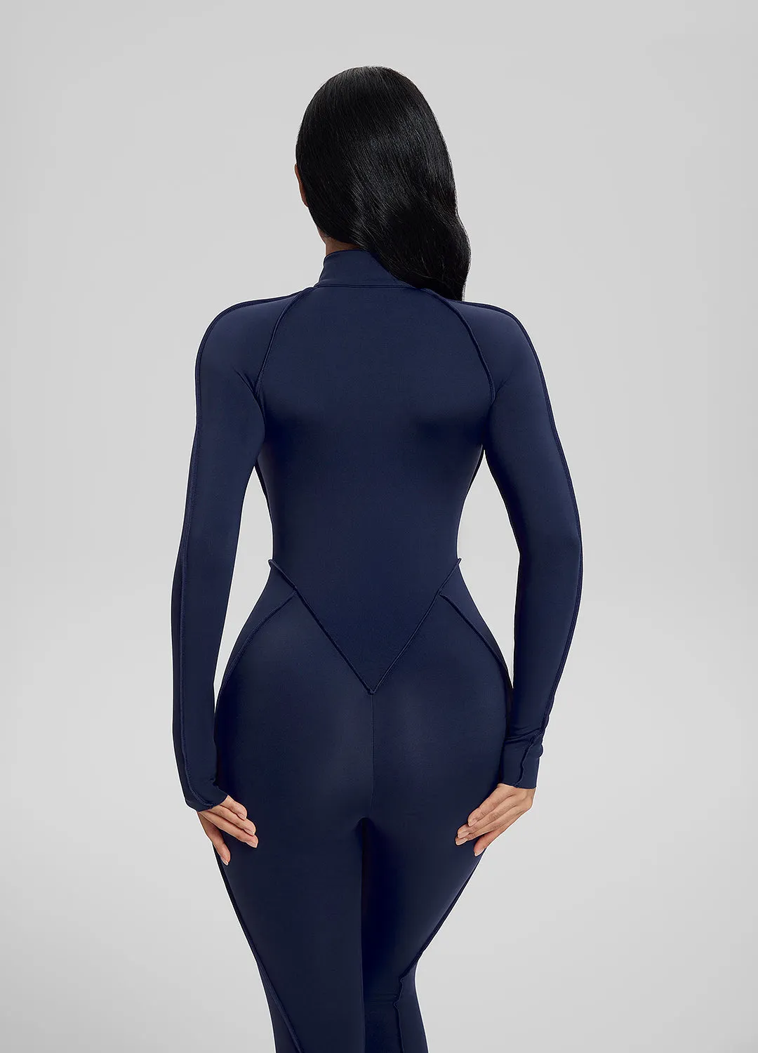 Closed-Back Catsuit Luxury Slim Versatile Eco