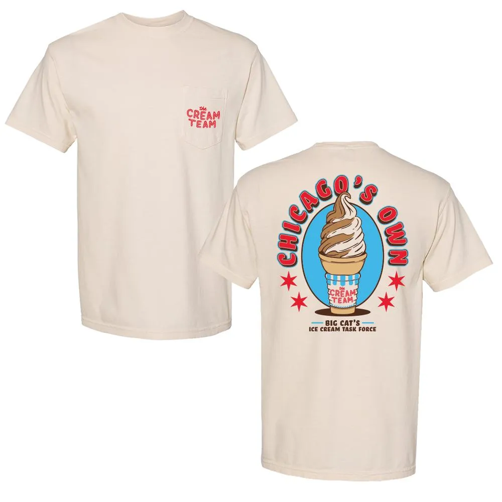 The Cream Team Pocket Tee Temperature Regulating Modern Style