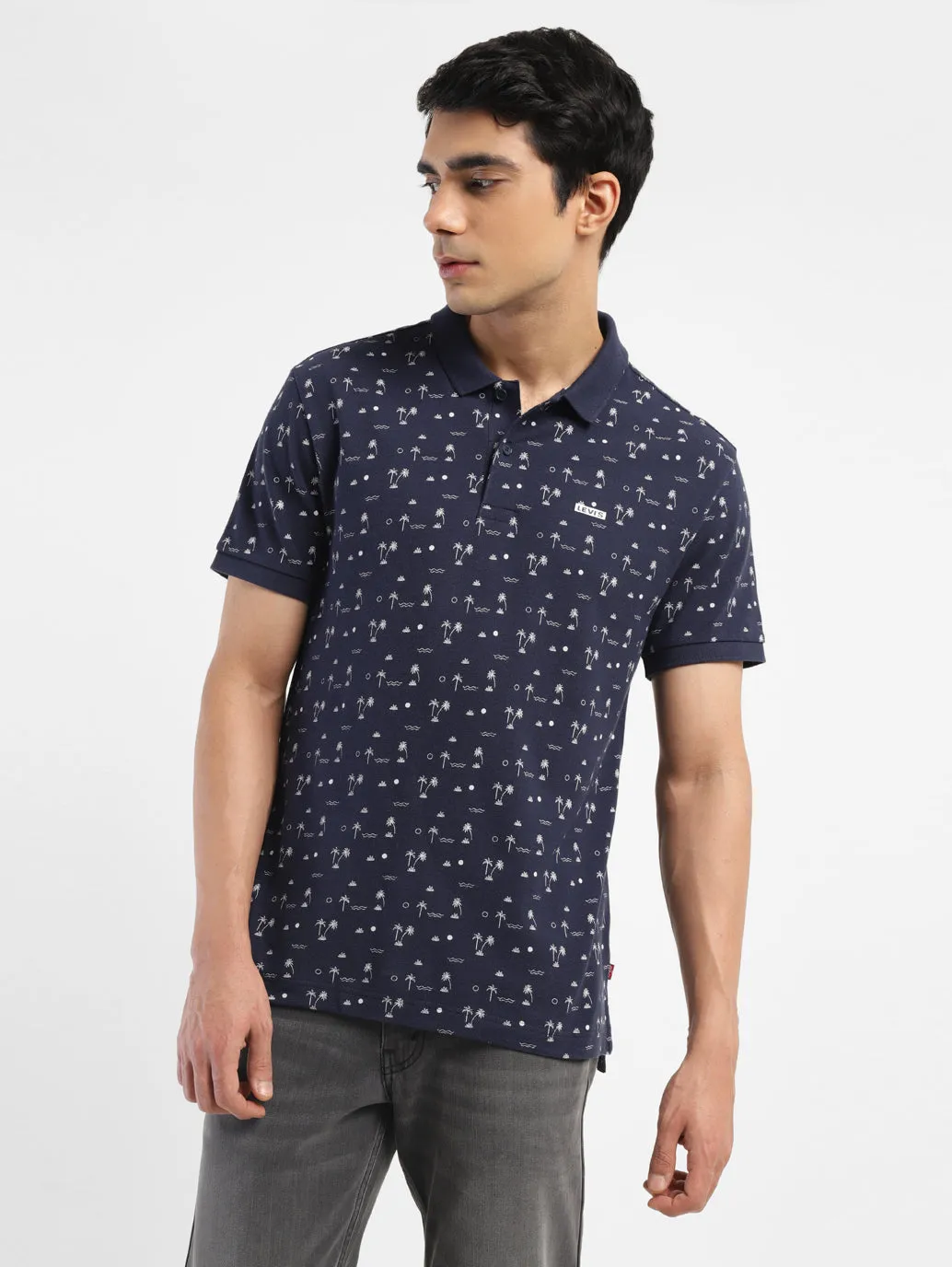 Smart Outfit Men's All Over Printed Polo T-shirt