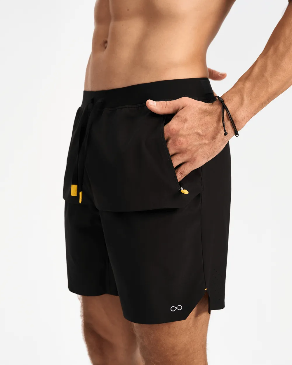 Hiflex-Lite? Versa Layer Shorts Fitness Ready Non Restrictive Fit