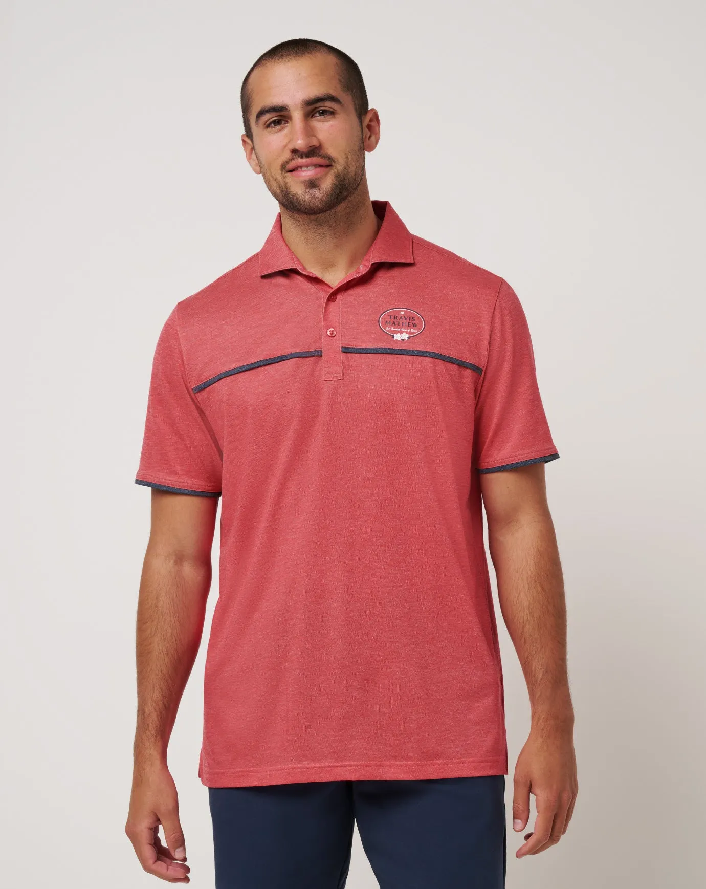 Featherweight Our Favorite Time Of Year Polo GarmentWashed Texture