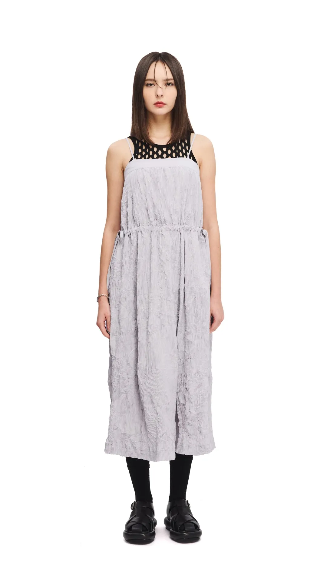 ZeroIrritationLabels Kid Play Crinkle Pleat Dress