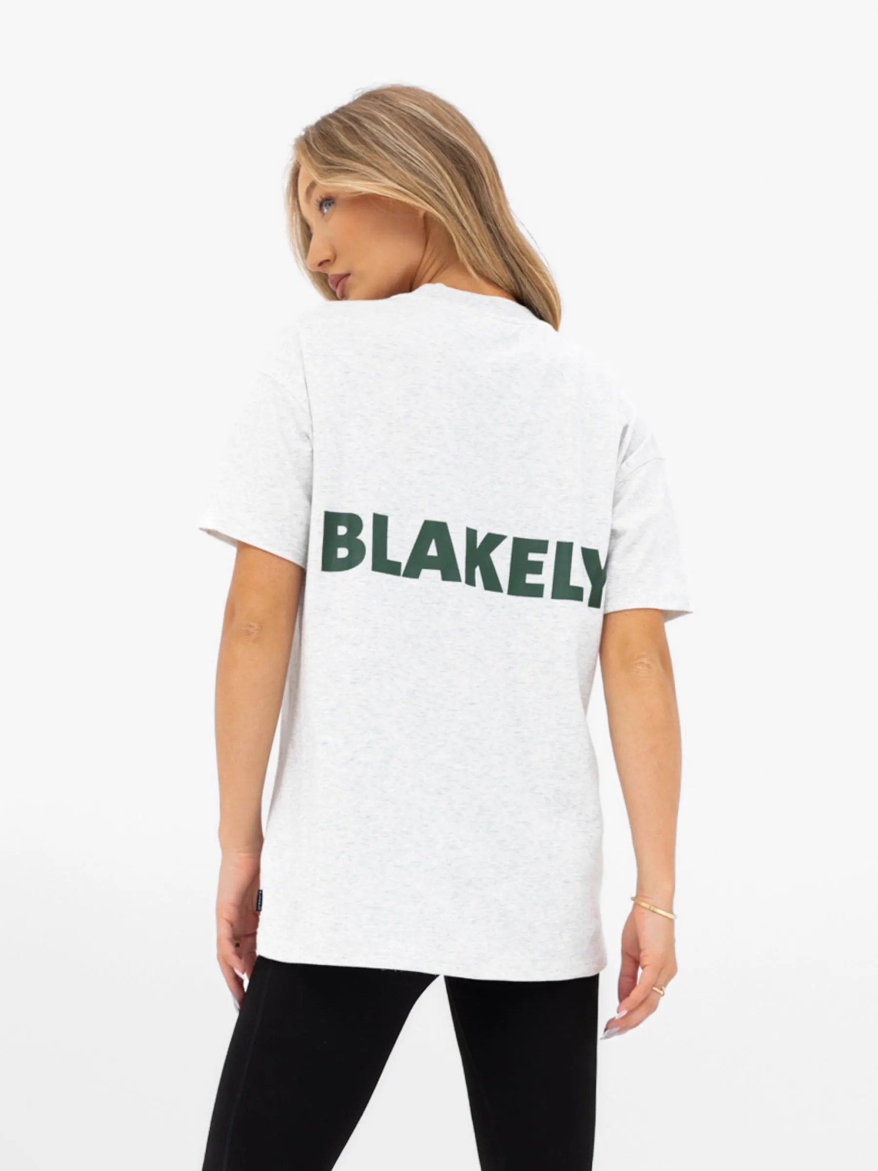 Daily Comfort Style Amelie Oversized T-Shirt - Marl Grey