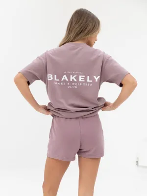 Active Studios Oversized T-Shirt - Dusty Pink Outdoor Layer