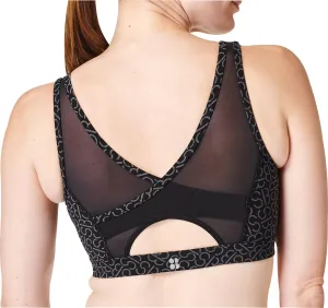 Athletes in training Sweaty Betty Power Icon Womens Sports Bra - Grey