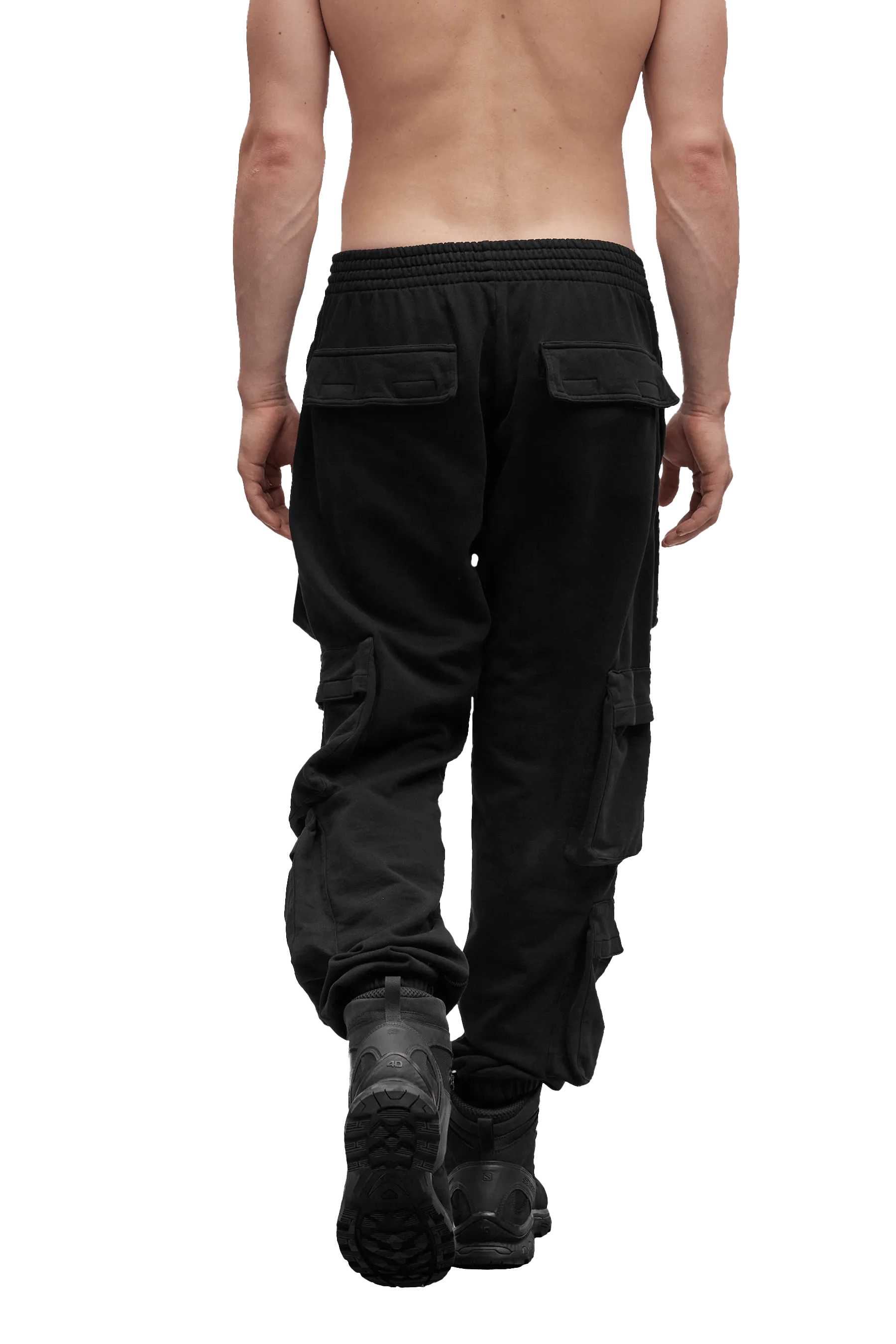 CARGO JOGGERS - Black Versatile Wearable Comfort Fit