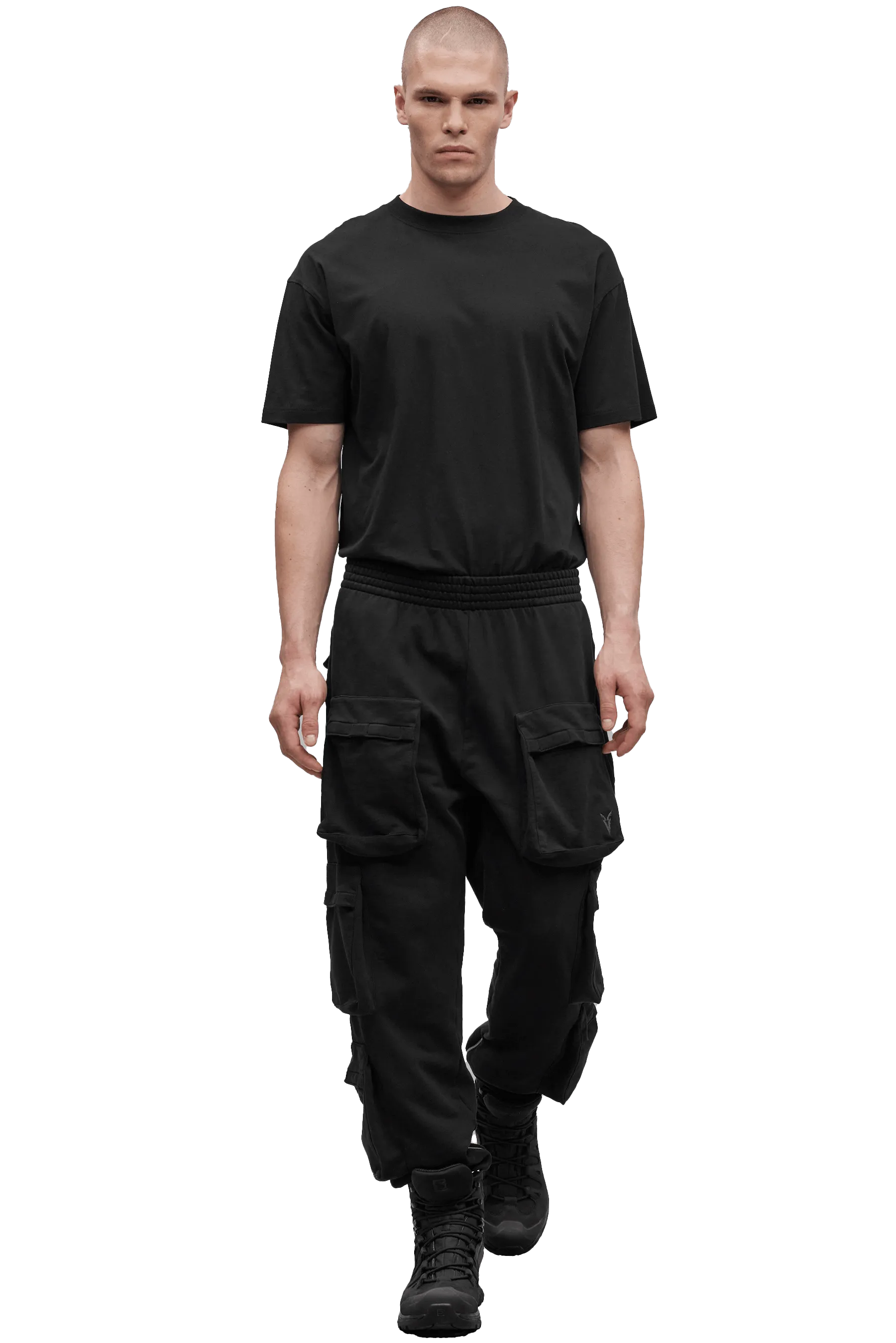 Versatile staple CARGO JOGGERS - Black