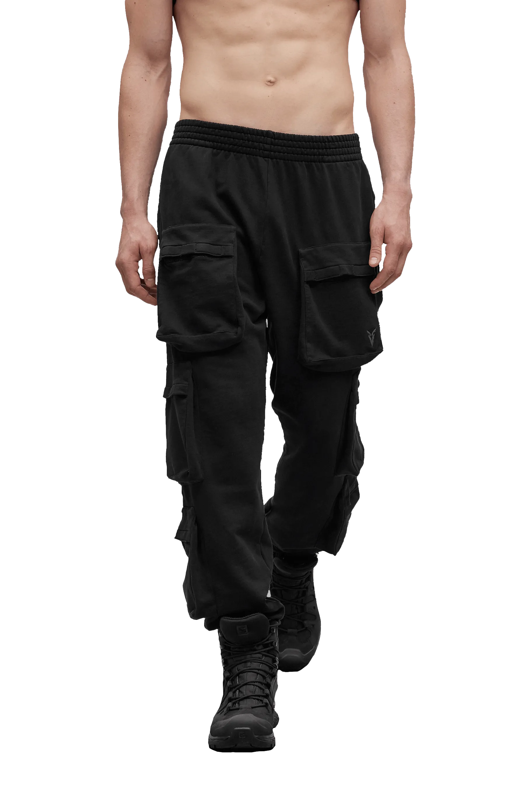 NonChafingLegs CARGO JOGGERS - Black