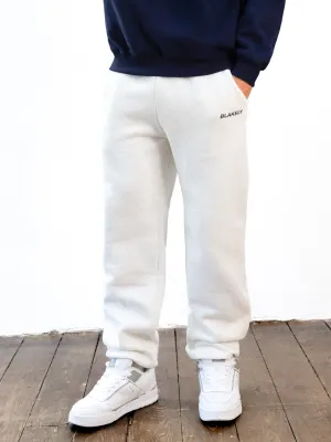 Odor Control Technology Effortless Layer Italic Relaxed Sweatpants - Marl White