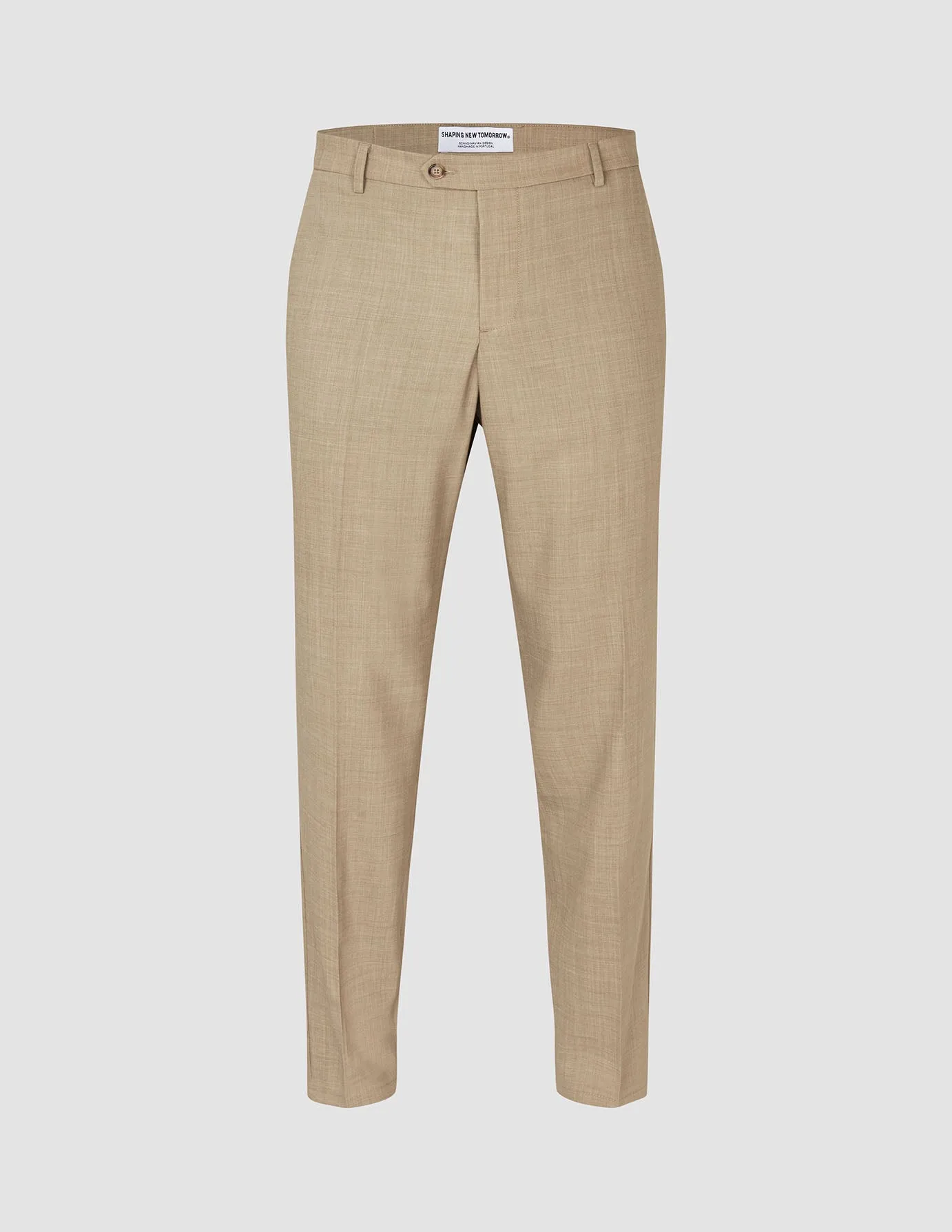 Lined interior Outfit Staple Tech Wool Suit Pants Regular Sand