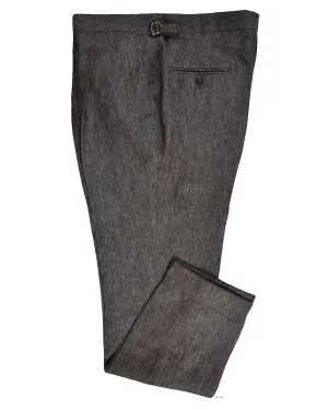 Versatile Look Solbiati Coffee Brown Linen