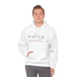 Two Way Zipper Men Hooded Sweatshirt