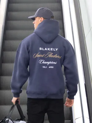 Champions Legacy Relaxed Hoodie - True Navy Sleepwear