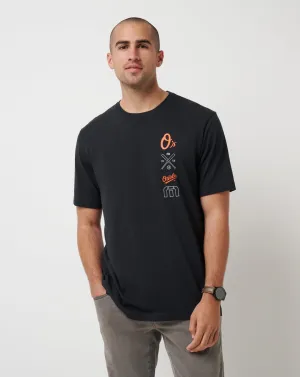 Baltimore Orioles Sunset Slam 2.0 Tee Stylish Wearable Chilly Comfort