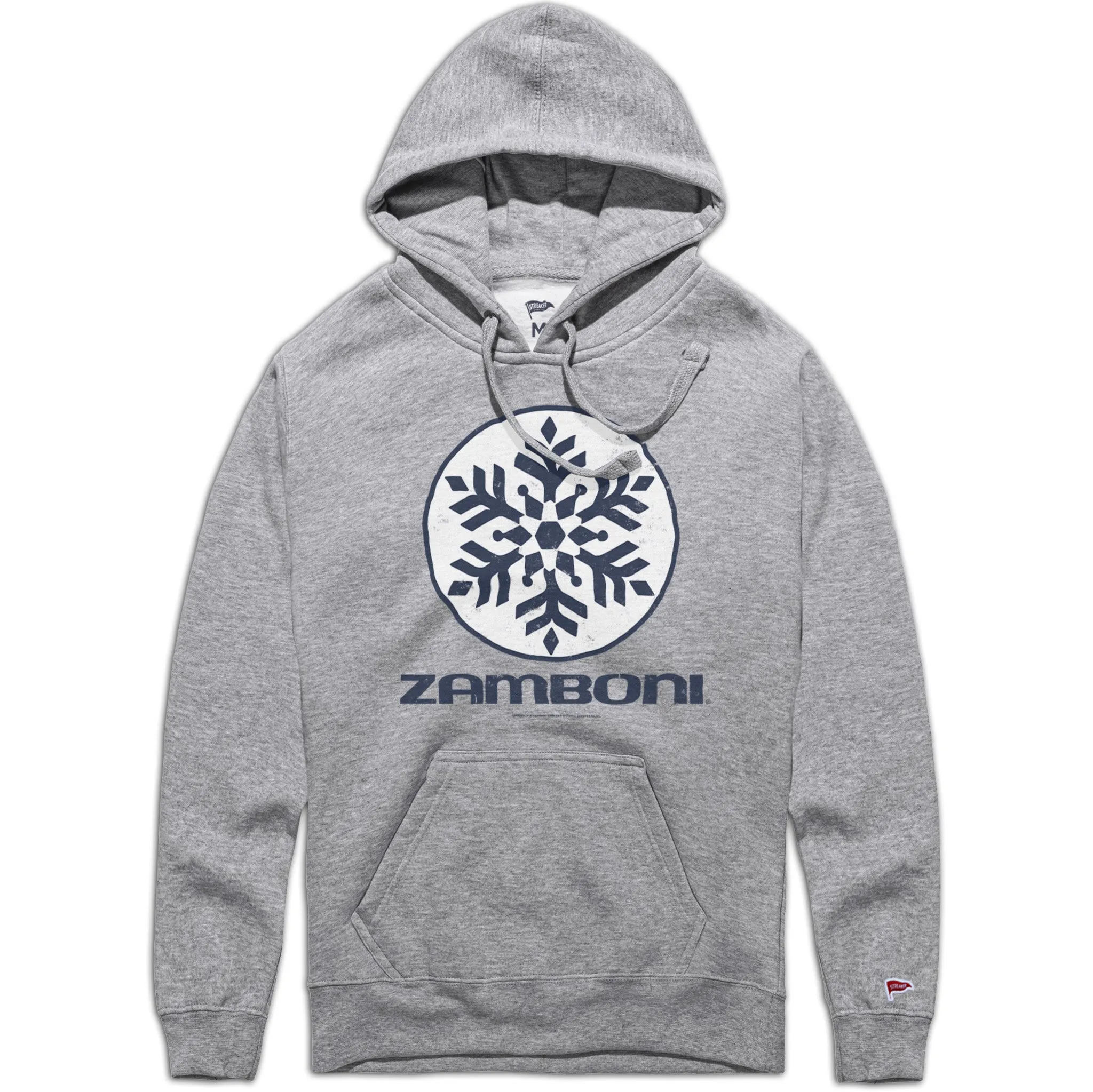 Unisex Bettong like Zamboni Vintage Snowflake Logo Hoodie