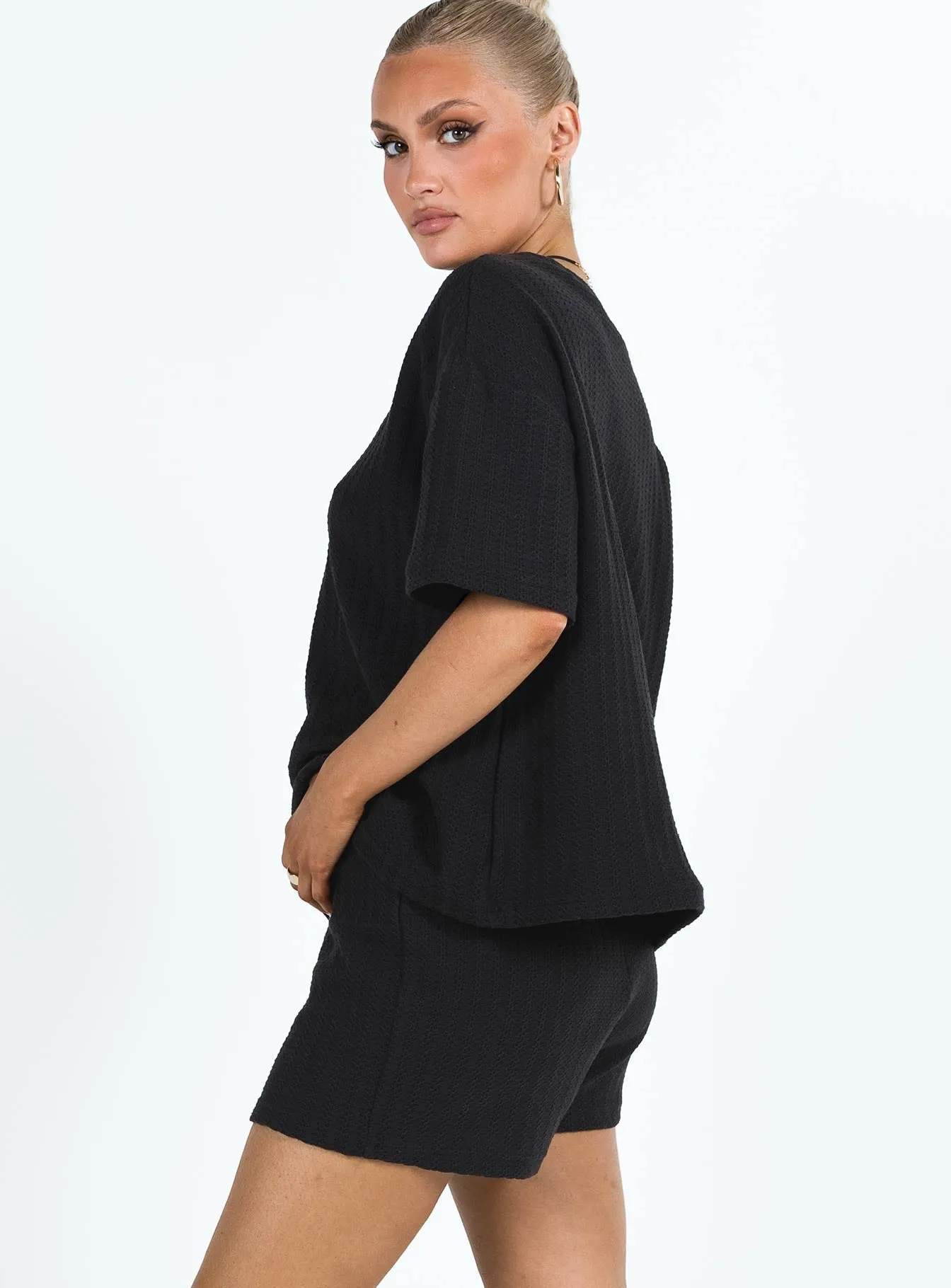 Cammie Knit Set Black AbrasionResistant