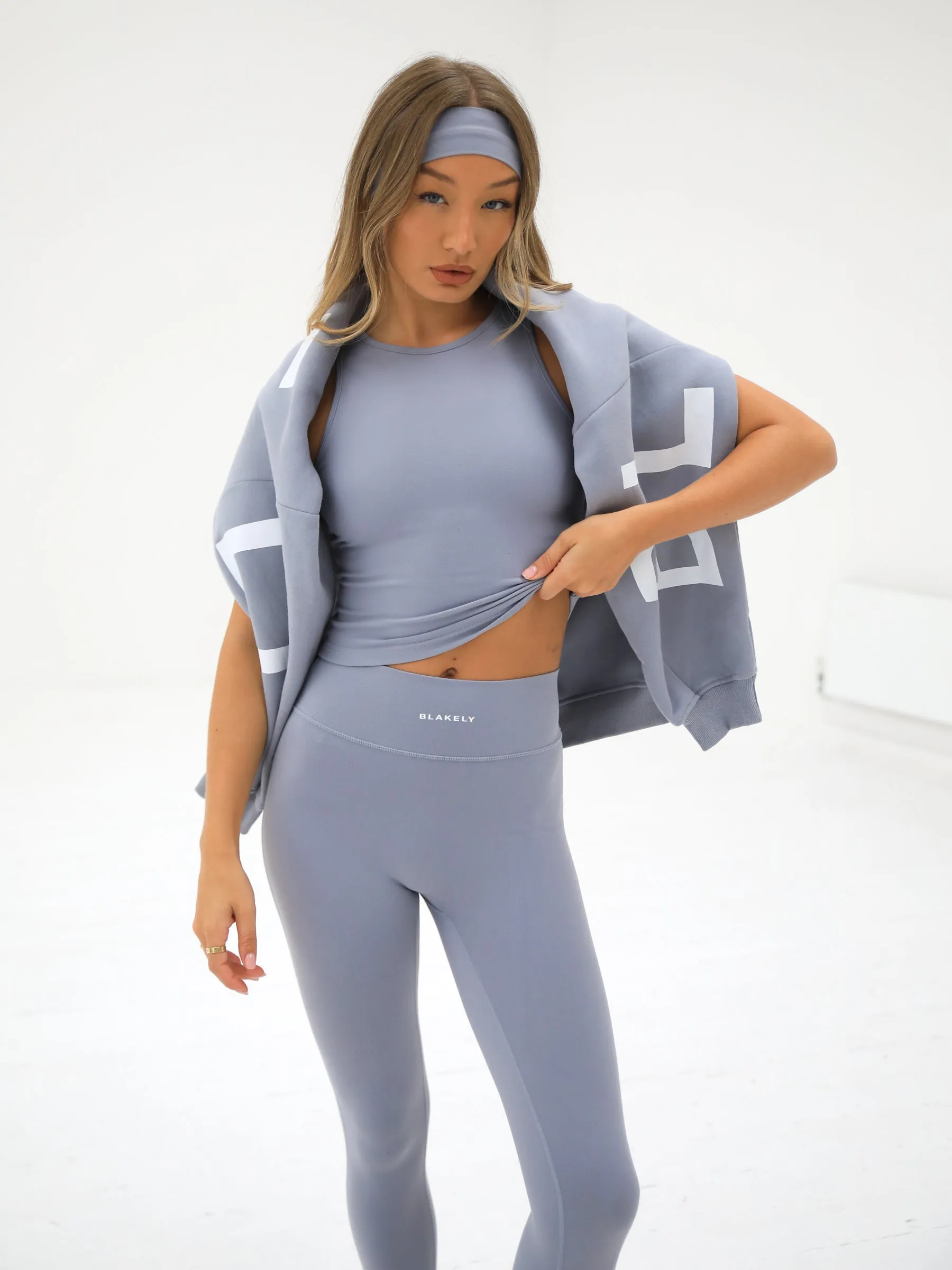 Oversized Silhouette Effortless Wearable Ultimate Soft Lifestyle Vest - Pale Lilac
