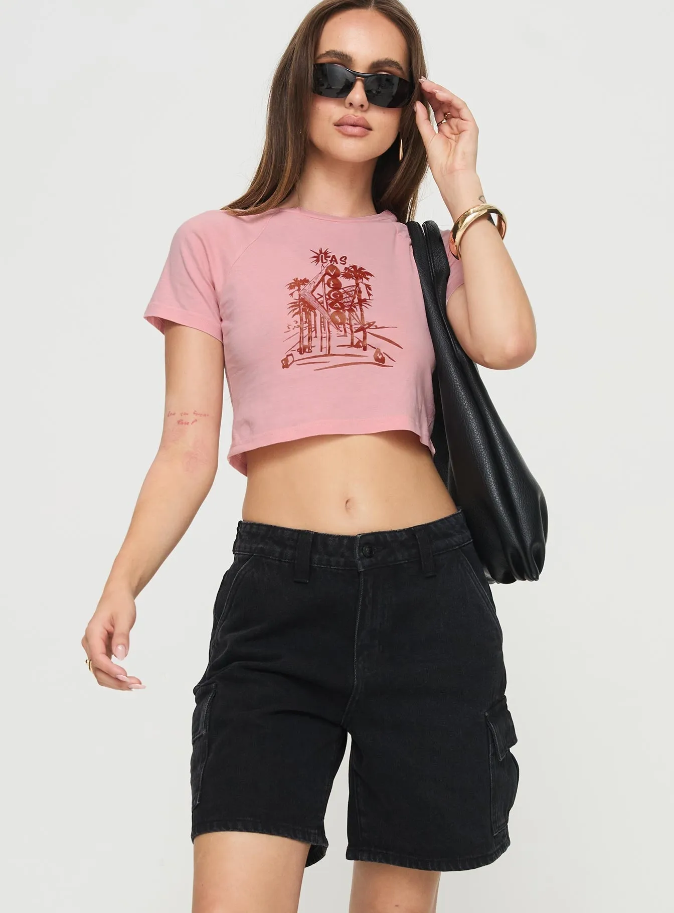 NoIrritationSeams Mika Carpenter Denim Shorts Washed Black