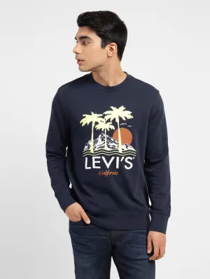 summer cover Winter Energy Men's Graphic Print Crew Neck Sweatshirt