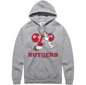 Christmas outfit Moisture Wicking Lining Peanuts x Rutgers Football Hoodie