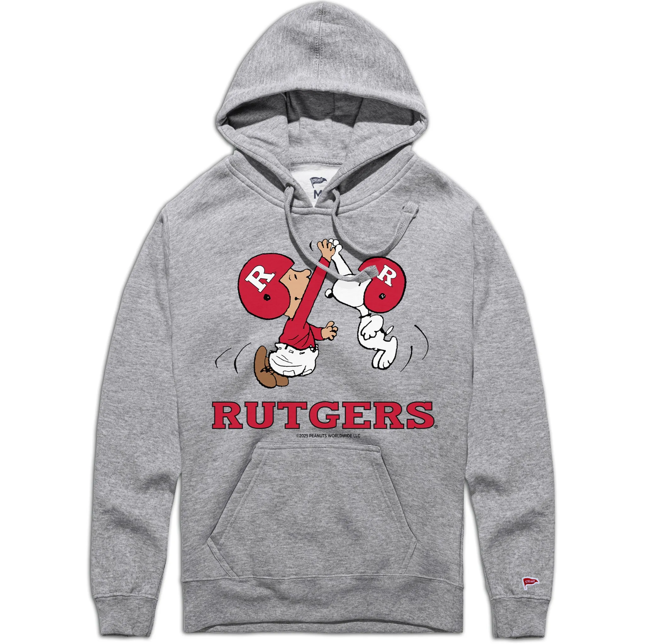 Reinforced Elbows Effortless Comfort Peanuts x Rutgers Football Hoodie