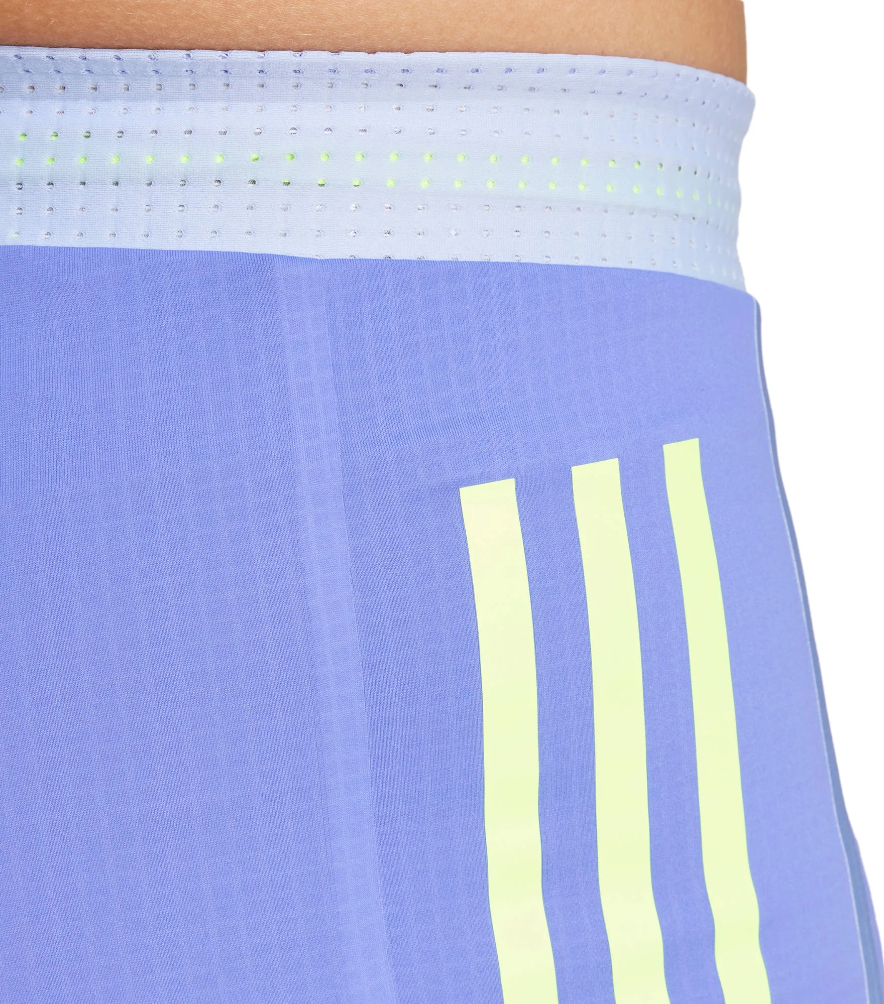 Business casual adidas Adizero Promo Mens Short Running Tights - Blue