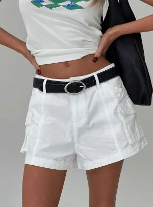 Colonel Cargo Mini Short White Fairy Mood