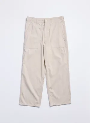 14W Corduroy Wide Tapered Baker Pants Bride Side