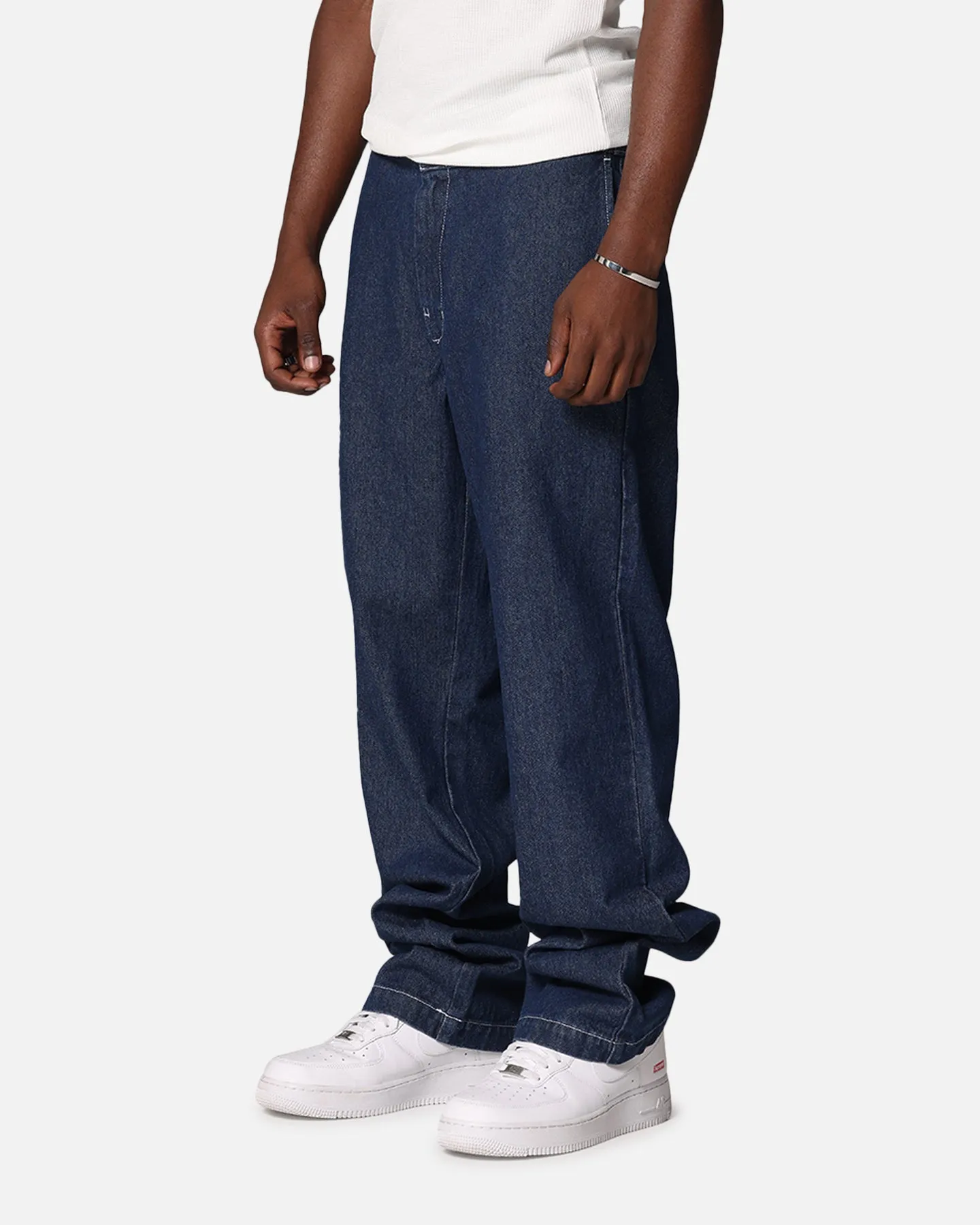 Four Way Stretch Fabric clean design Dickies 874 Denim Rinsed Indigo