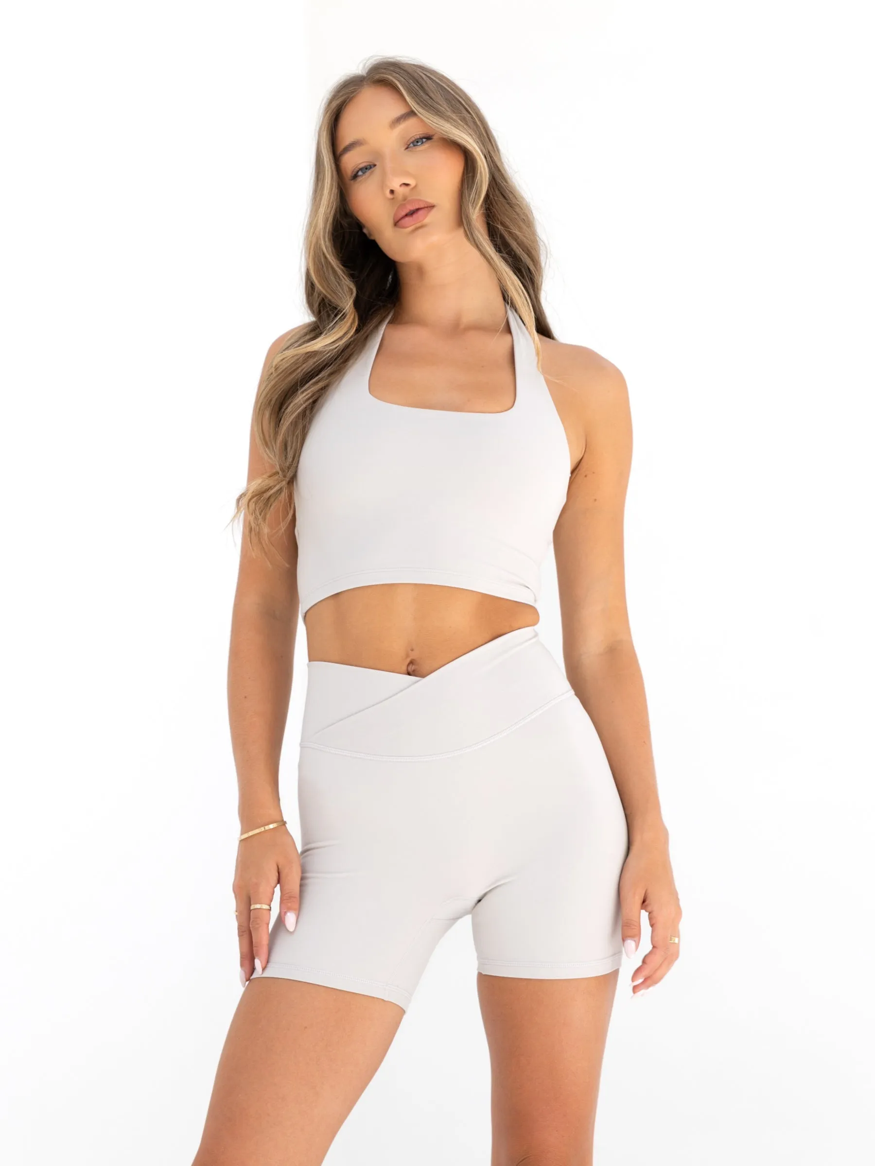 Day Trip Wear Ultimate Crossover Shorts - Ivory