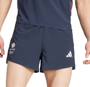 adidas Adizero Team GB Mens Split Running Shorts - Blue present for her