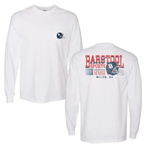Soft touch finish Barstool Sports Football Long Sleeve Pocket Tee