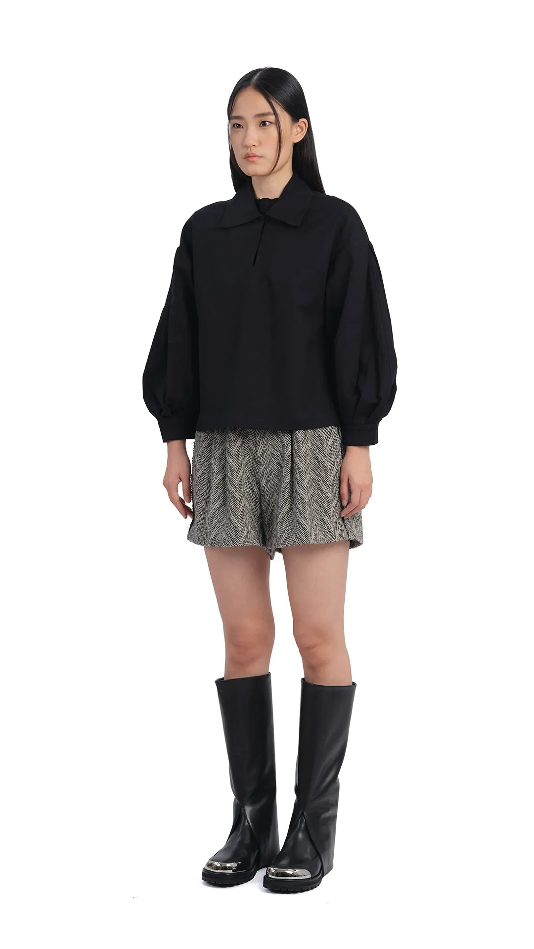 Herringbone Shorts SkinFriendlyElastic