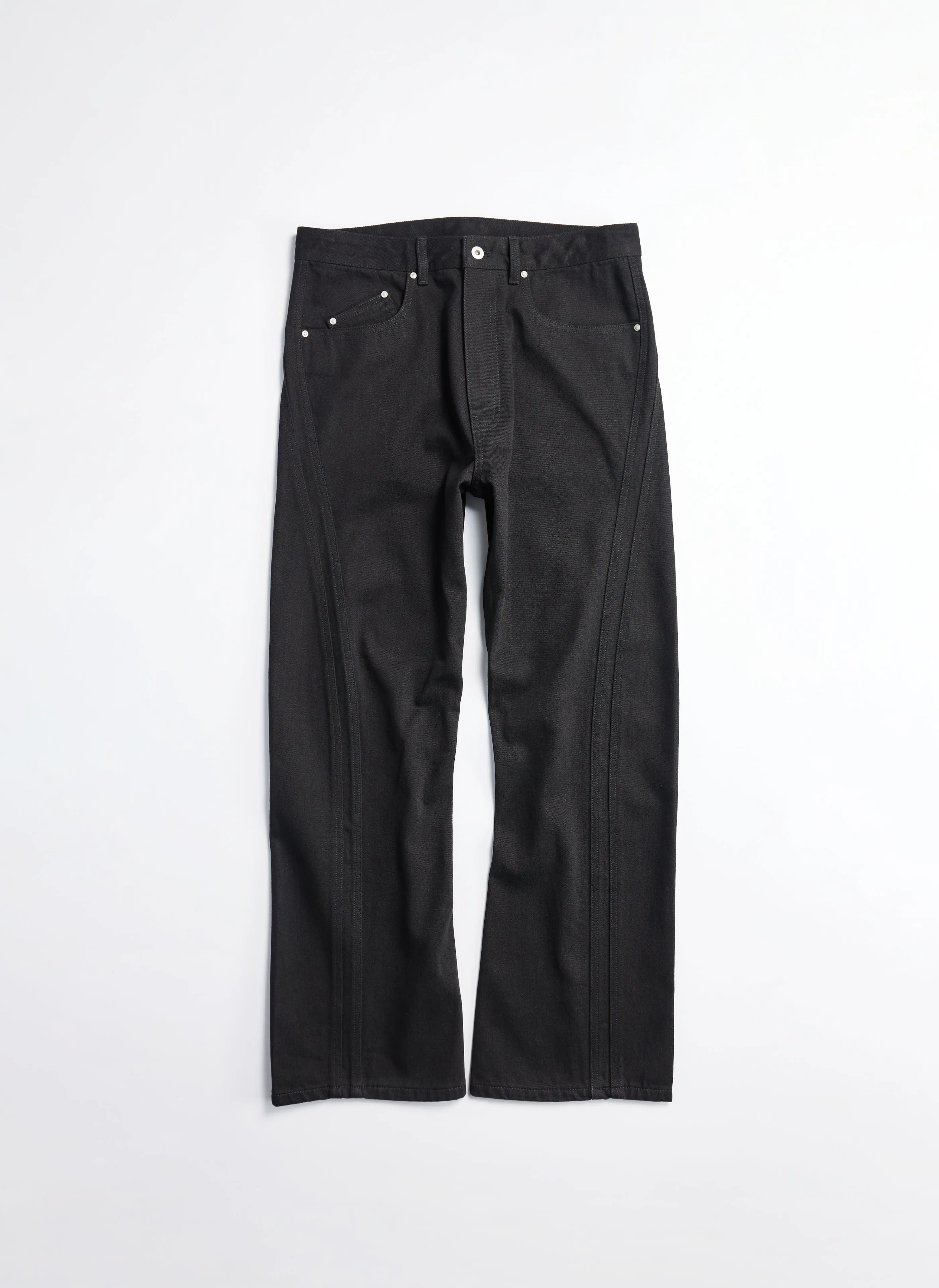 13oz Cotton Polyester Denim 3D Cut Jeans VersatileStyle