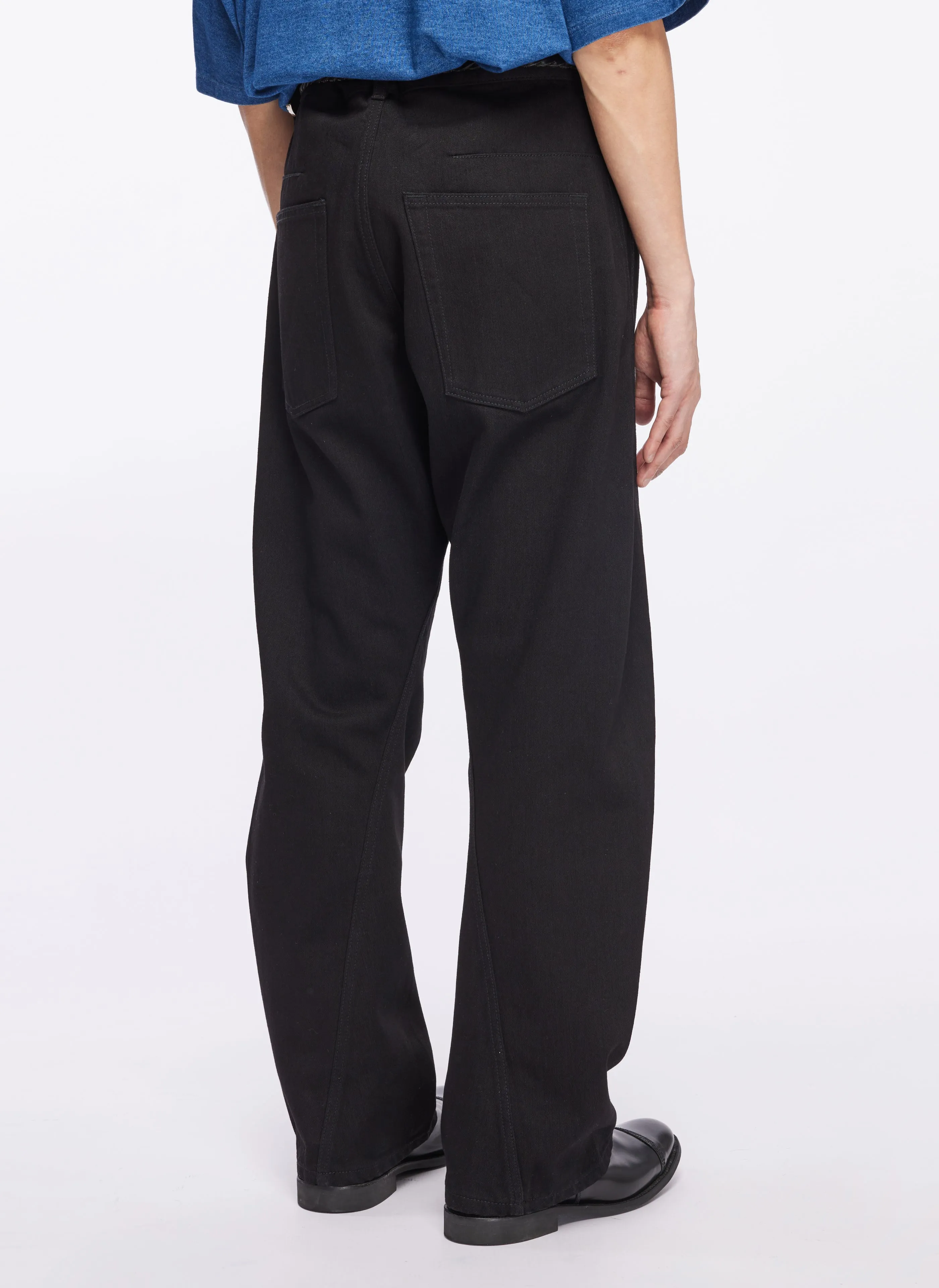 13oz Cotton Polyester Denim 3D Cut Jeans QuickReleaseFastenings