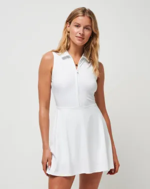 Moveknit Sleeveless Polo Dress Swim Easy Heat Safe