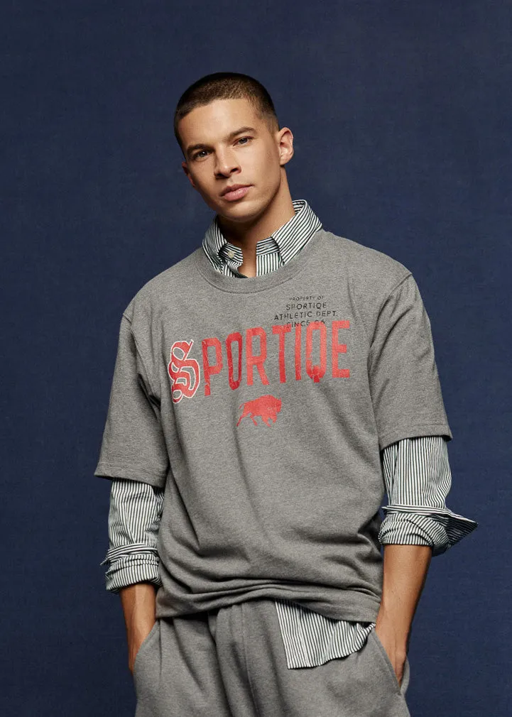 Stretch Knit MEN'S DUKE VARSITY GRAPHIC TEE