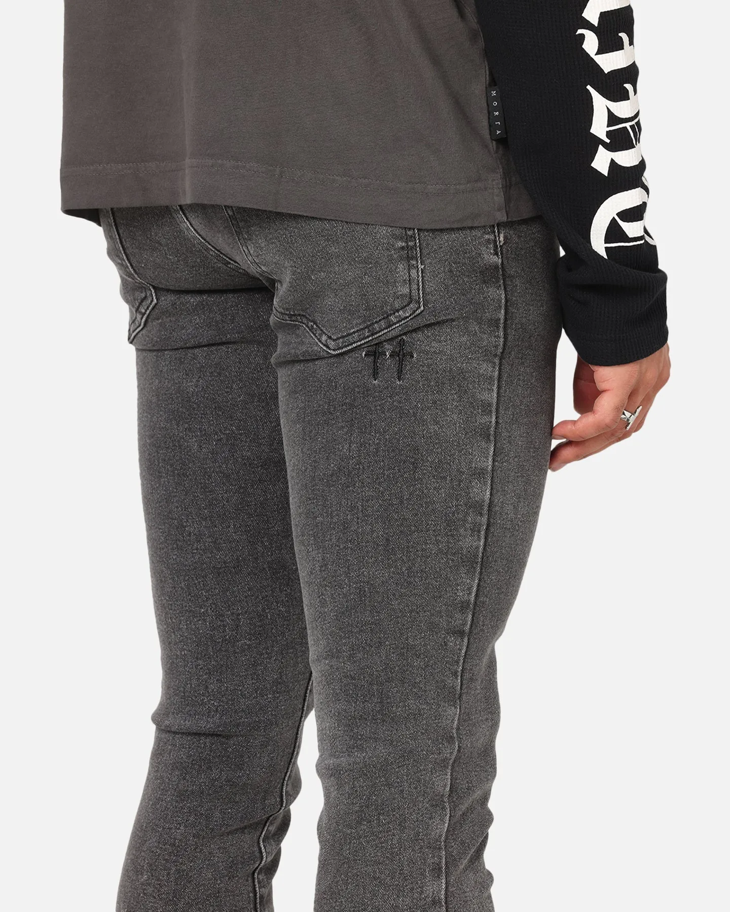 Saint Morta Dynasty Jeans Black Stonewash Daywear Fit