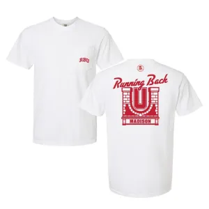 Outdoor Trend Minimalist Design Running Back U Pocket Tee