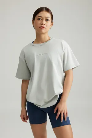Oversized Tee in Slate Day-to-Day Comfort