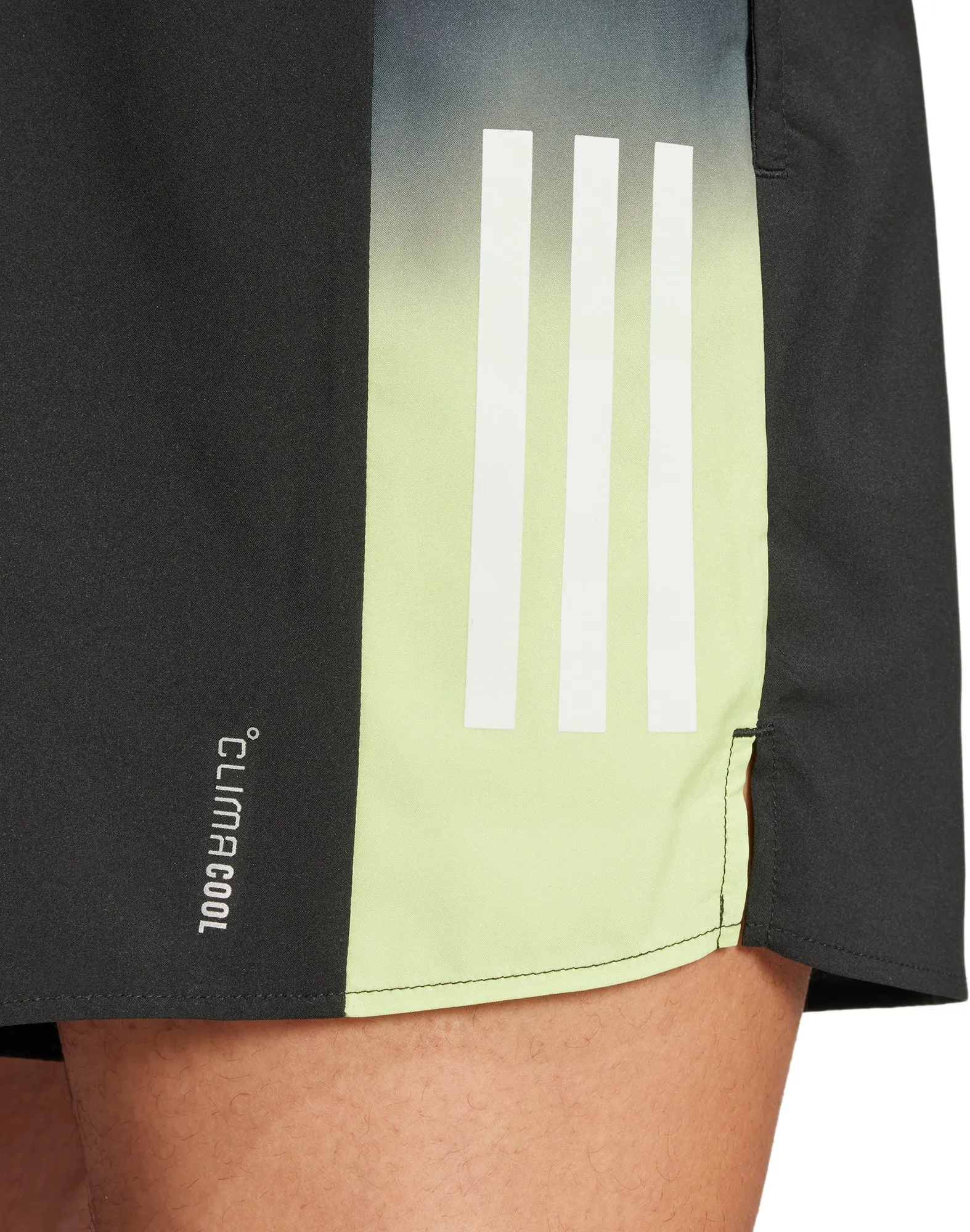 Cotton shorts summer breeze adidas Own The Run Colour Block 7 Inch Mens Running Shorts - Black