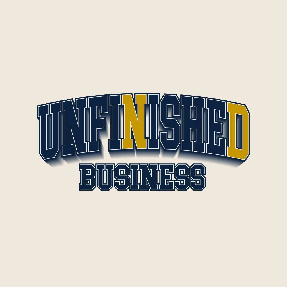 Unfinished Business Tee Crew neck classic