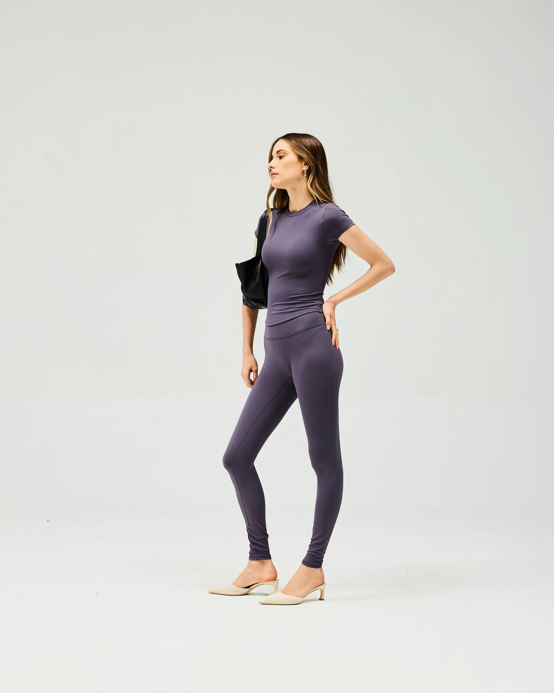 Quick Dry Outdoor Lover Plus Size Compression Support Owners Club Legging - Grey